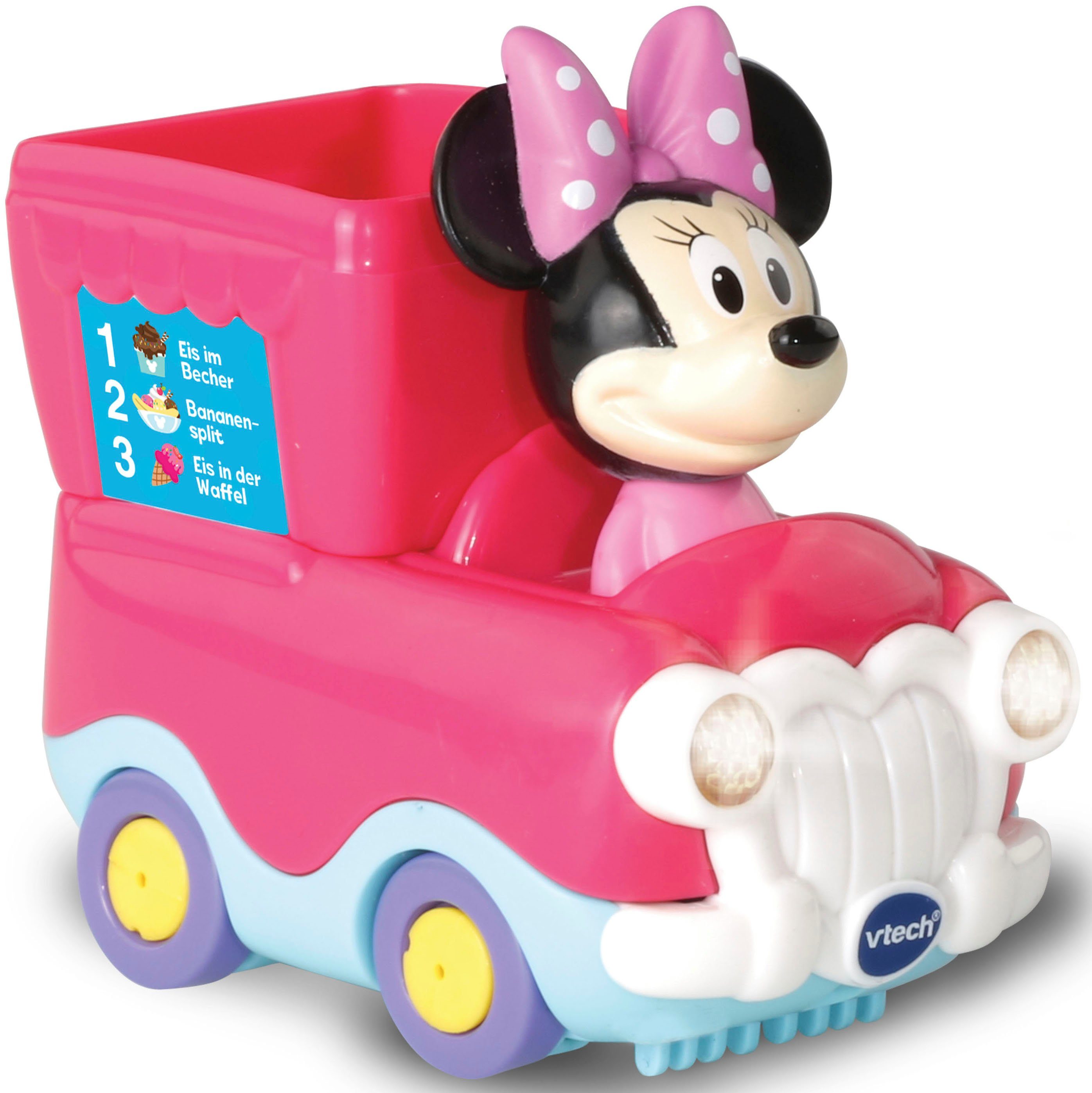 Vtech® Spielzeug-Auto Tut Tut Baby Flitzer,  3er-Set Mickey, Minnie, Daisy