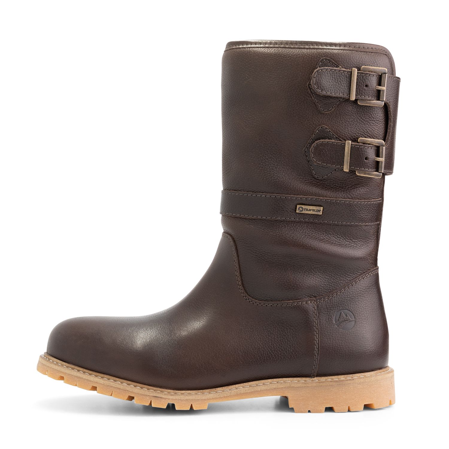 Travelin' Bregenz dunkelbraune Herren Outdoorstiefel