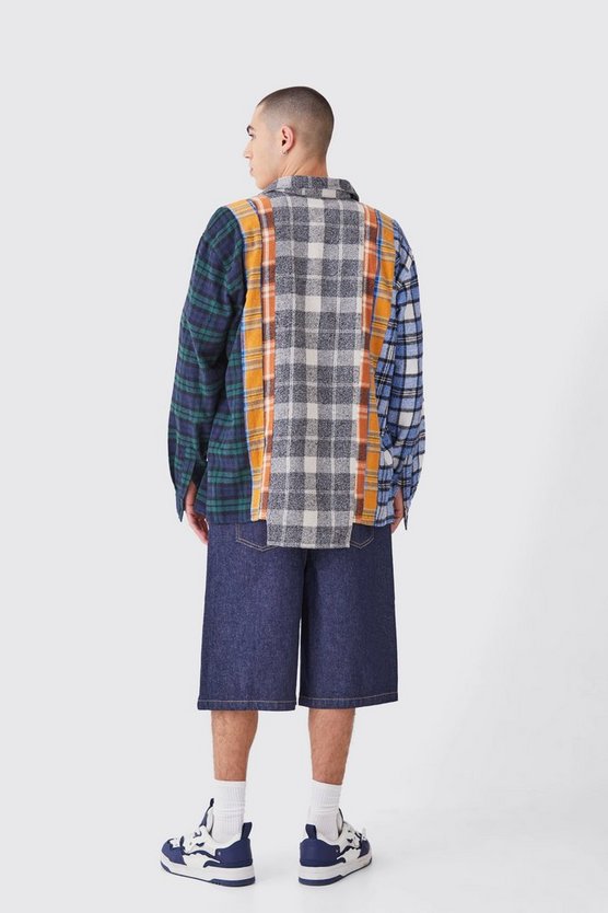 Denim Jorts in Indigo-Waschung