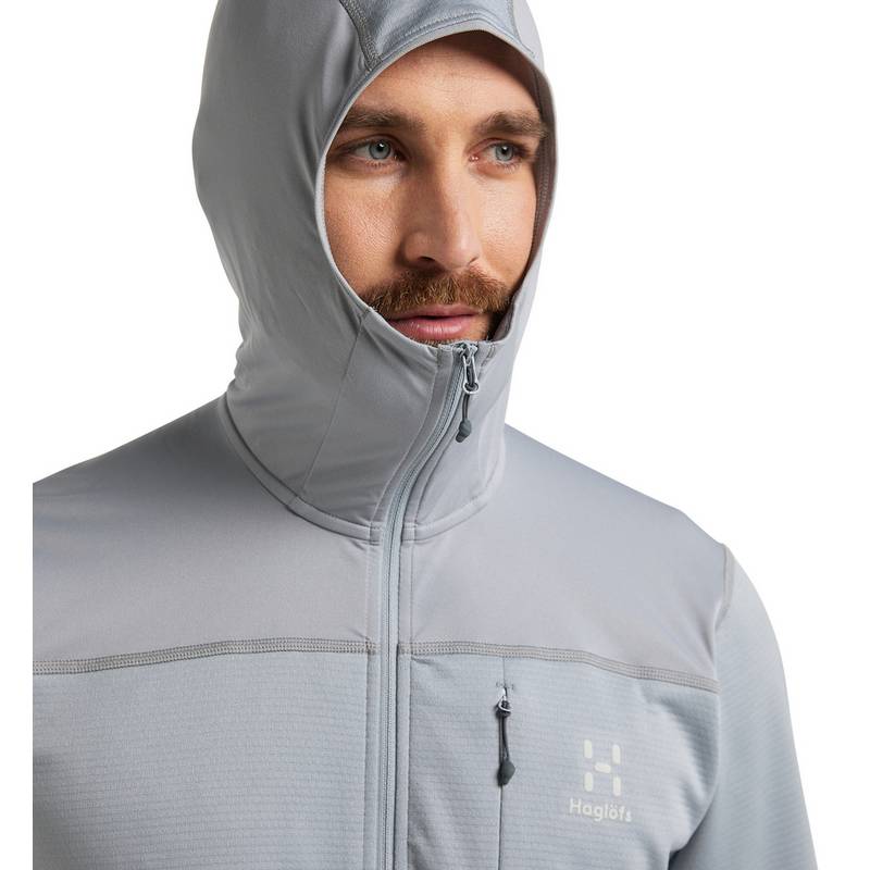 Haglfs L.I.M Mid Multi Hood Fleecejacke Herren