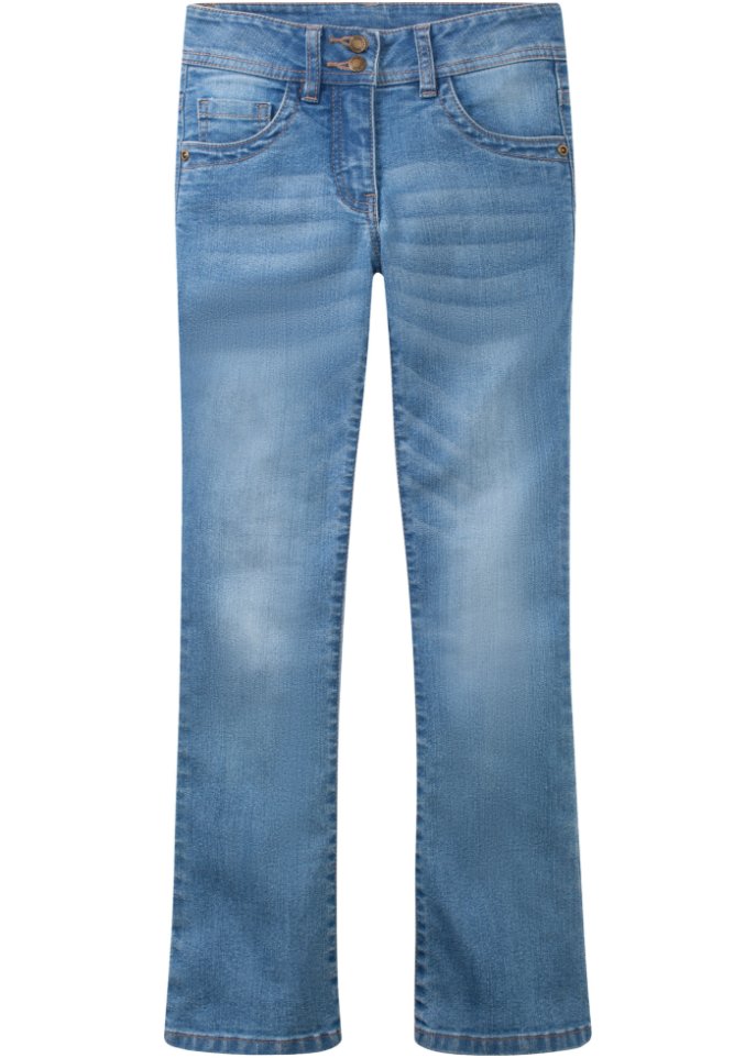 Mädchen Bootcut Stretch-Jeans