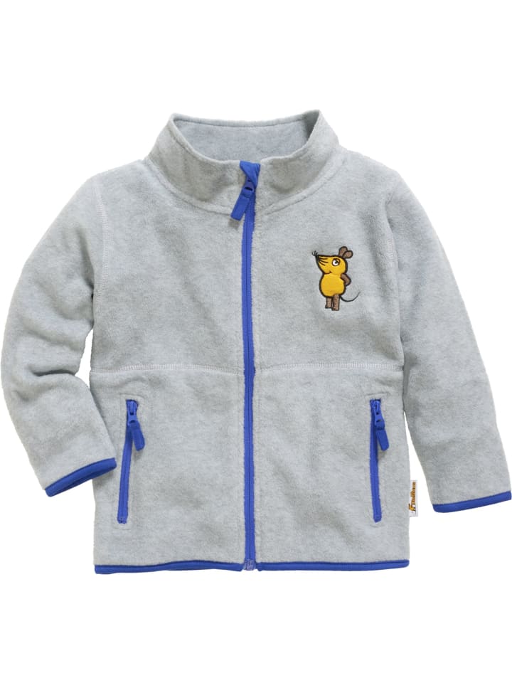 Playshoes Fleecejacke in grau/melange günstig kaufen 104