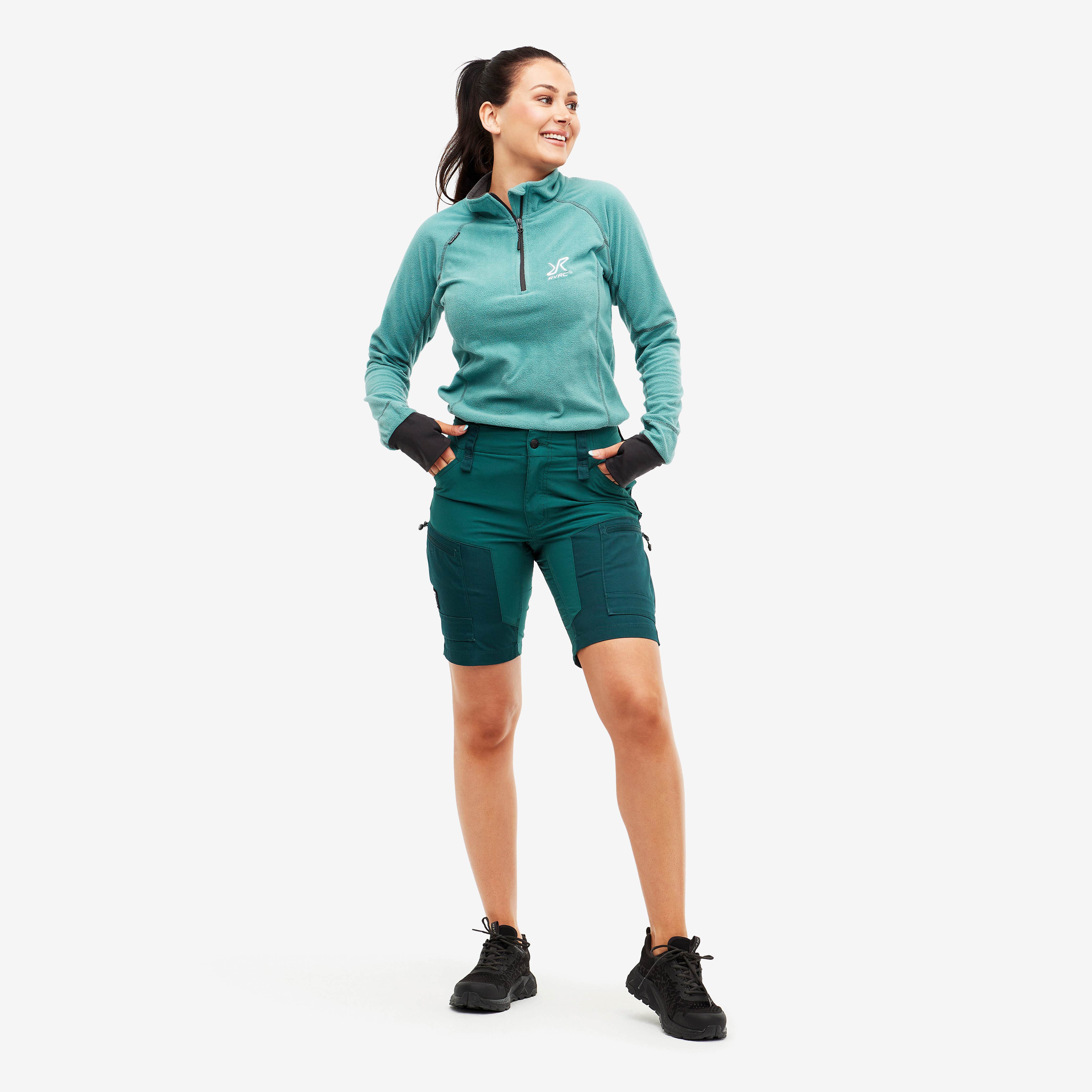 RVRC GP Shorts Femme Deep Teal