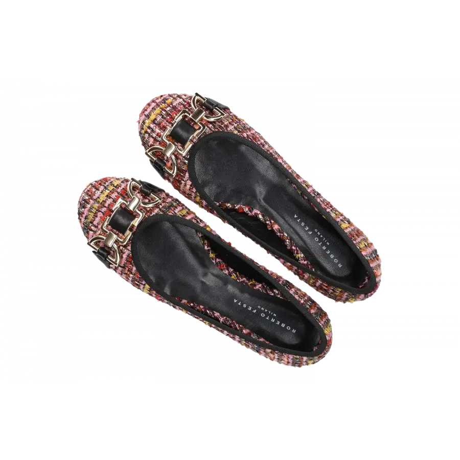 Roberto Festa - Ballerinas ROBERTA Tweed - bunt