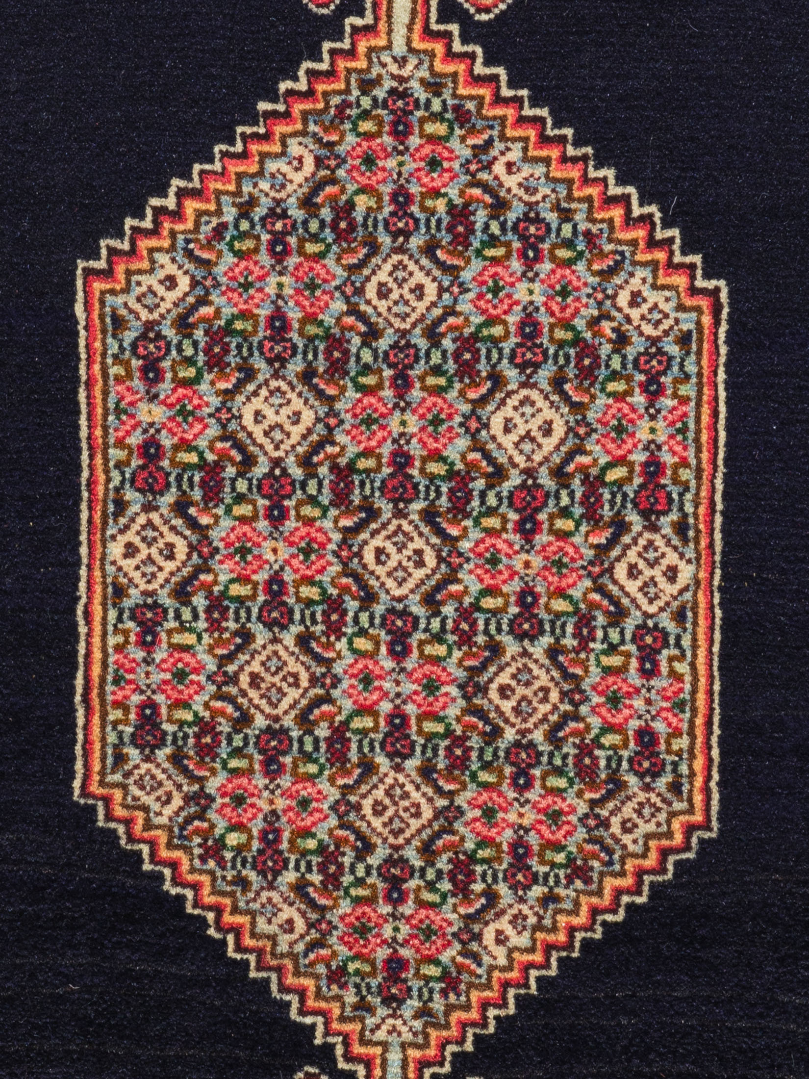 Senneh ca. 68 x 100 cm, Unikat / Einzelstück