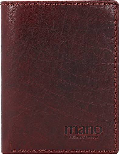 Mano Don Simon Geldbörse Leder 8 cm