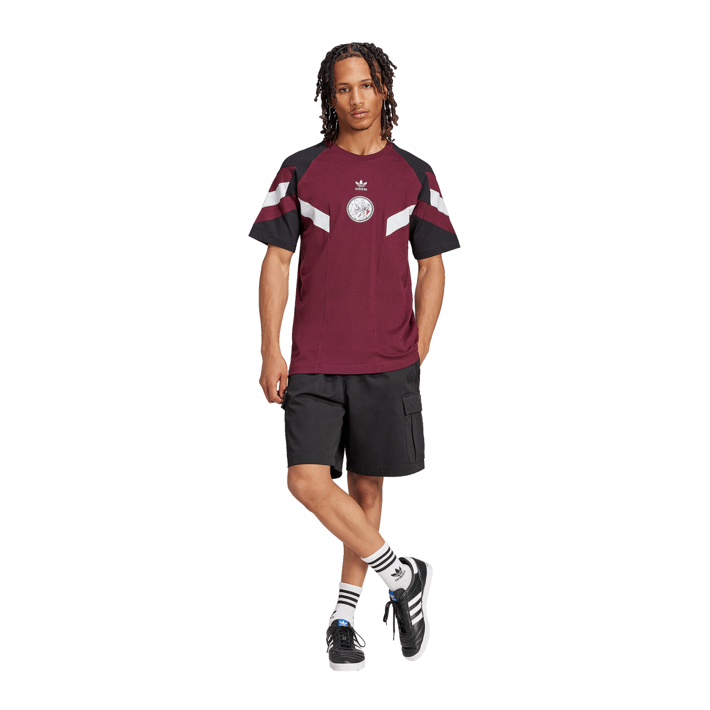 adidas Originals Ajax Amsterdam T-Shirt Rot