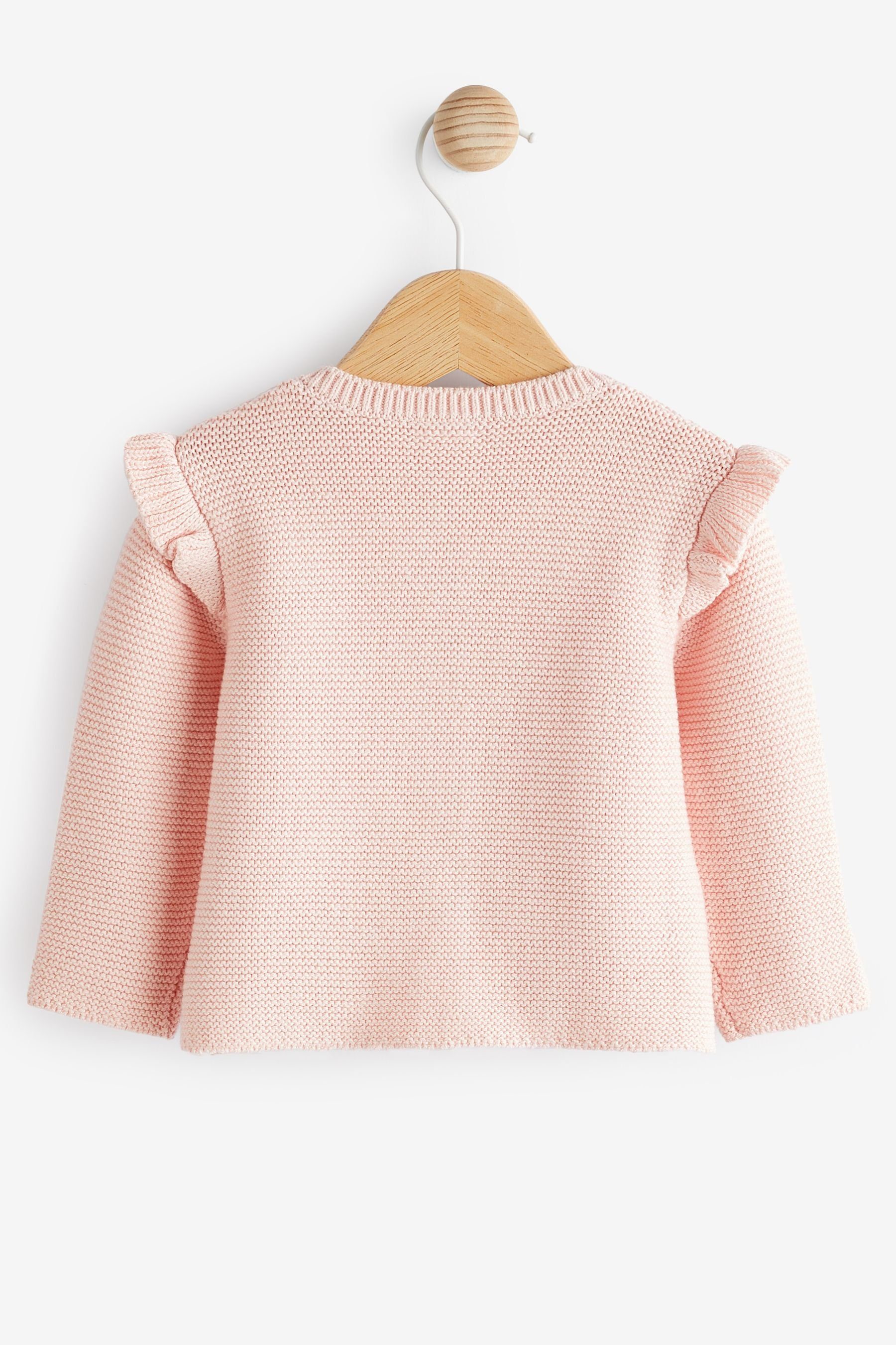 Next Strickjacke Baby-Strickjacke mit Schulterdetail (1-tlg)
