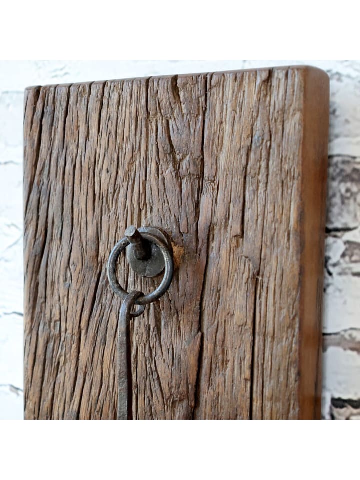 Chic Antique Grimaud Wandkerzenhalter aus Holz in natur günstig kaufen