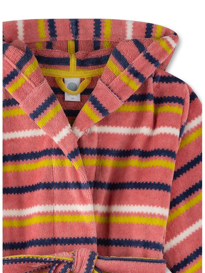 Sanetta Bademantel in Rosa/ Dunkelblau/ Weiß günstig kaufen