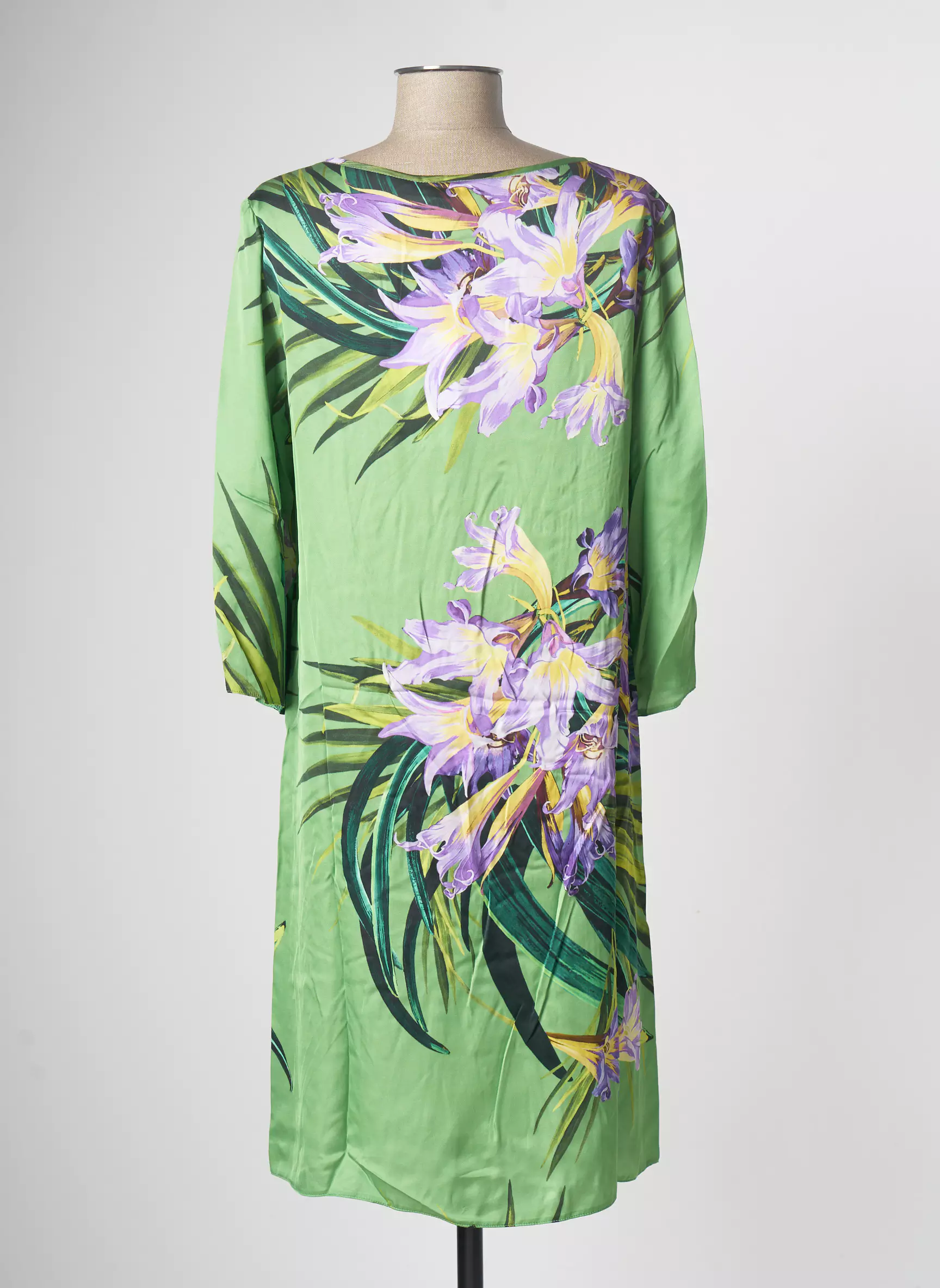 Piu Piu Robes Mi Longues Femme couleur vert