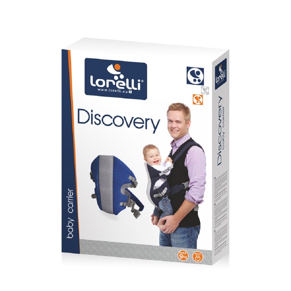 Lorelli Babytrage Babytrage, Tragehilfe Discovery, ab 4 Monate, Bauchtrage 2 Richtungen