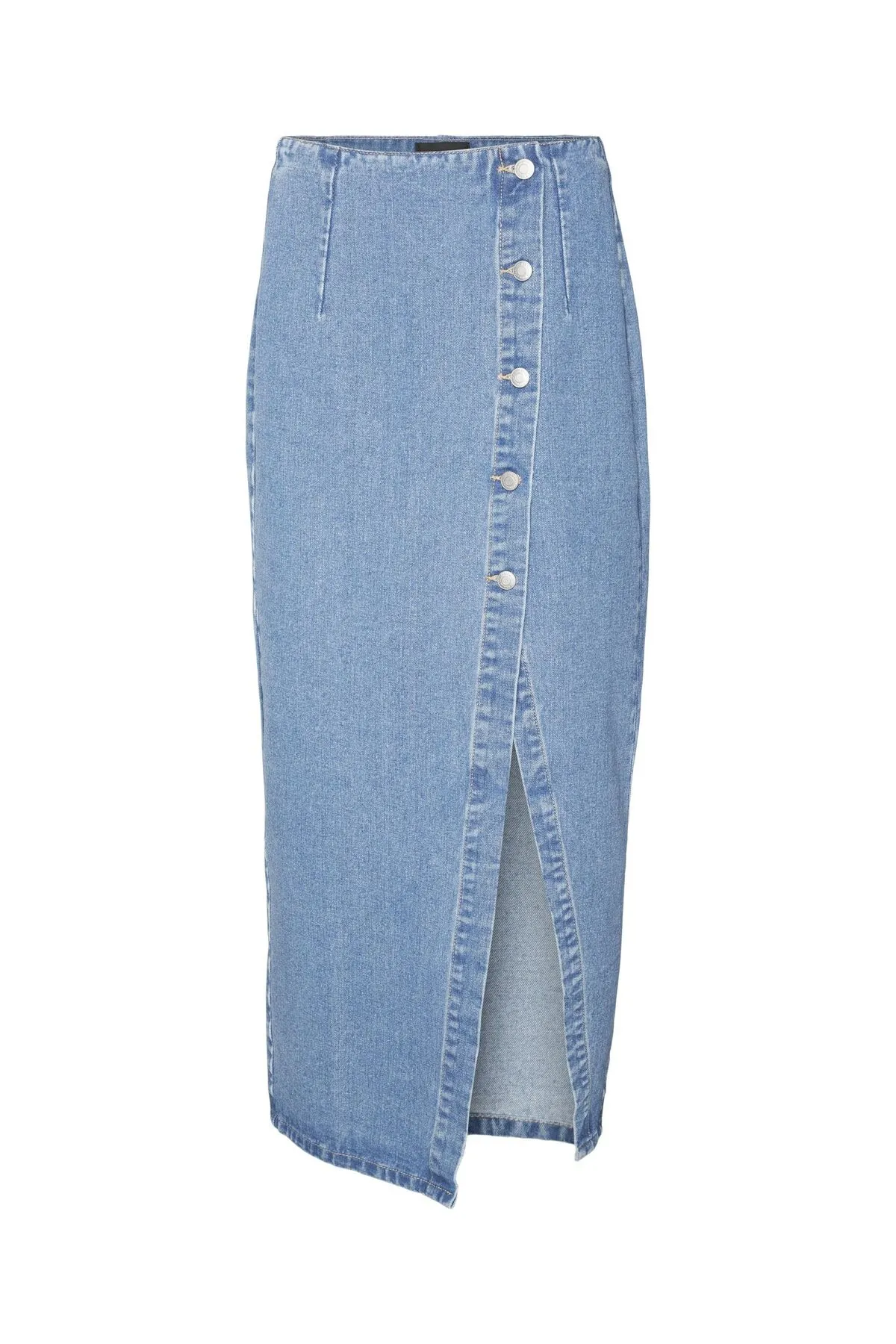 Vero Moda  Jeansrock Vmabbigail Langer Rock