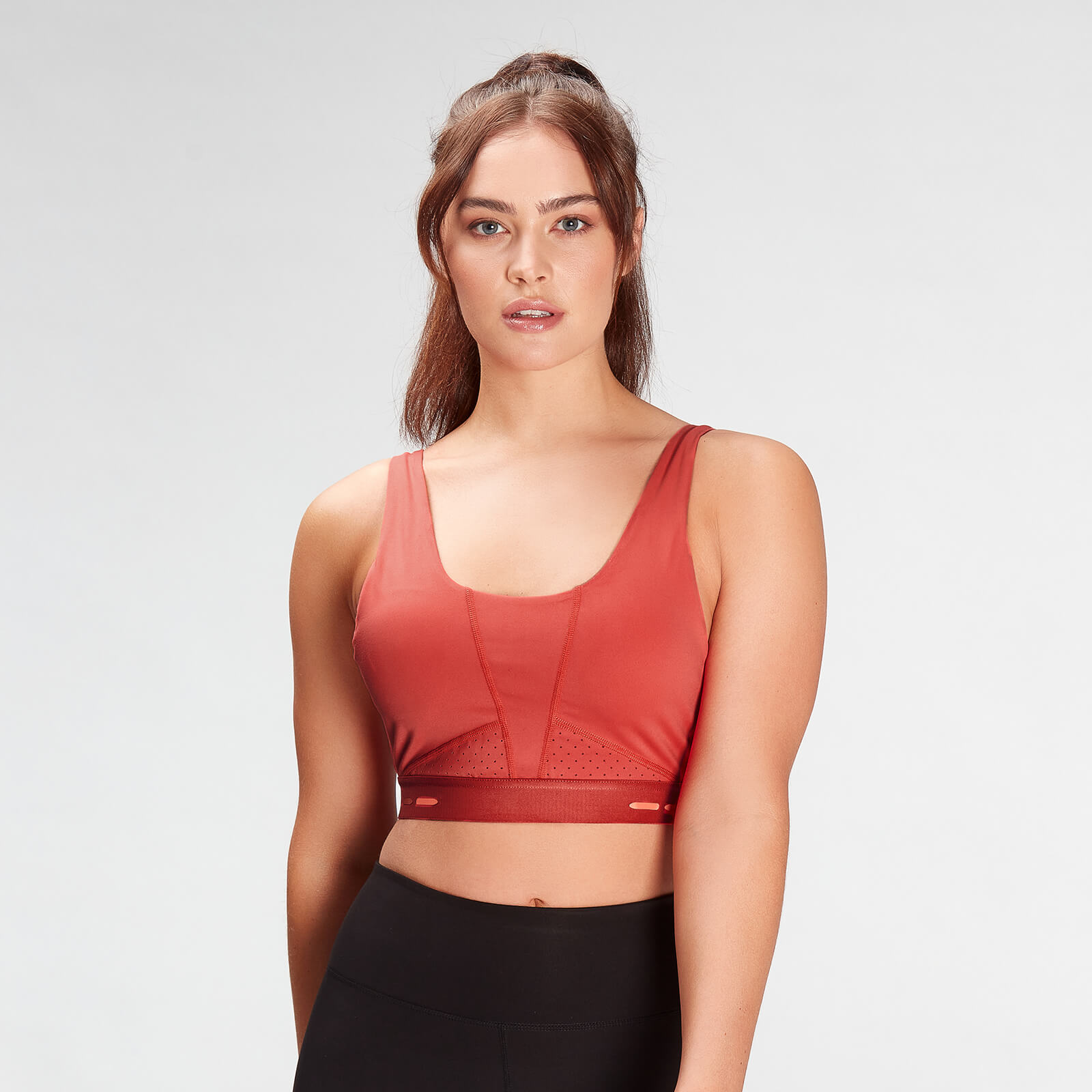 Brassière de sport Power Ultra pour femmes – Rouge chaleureux