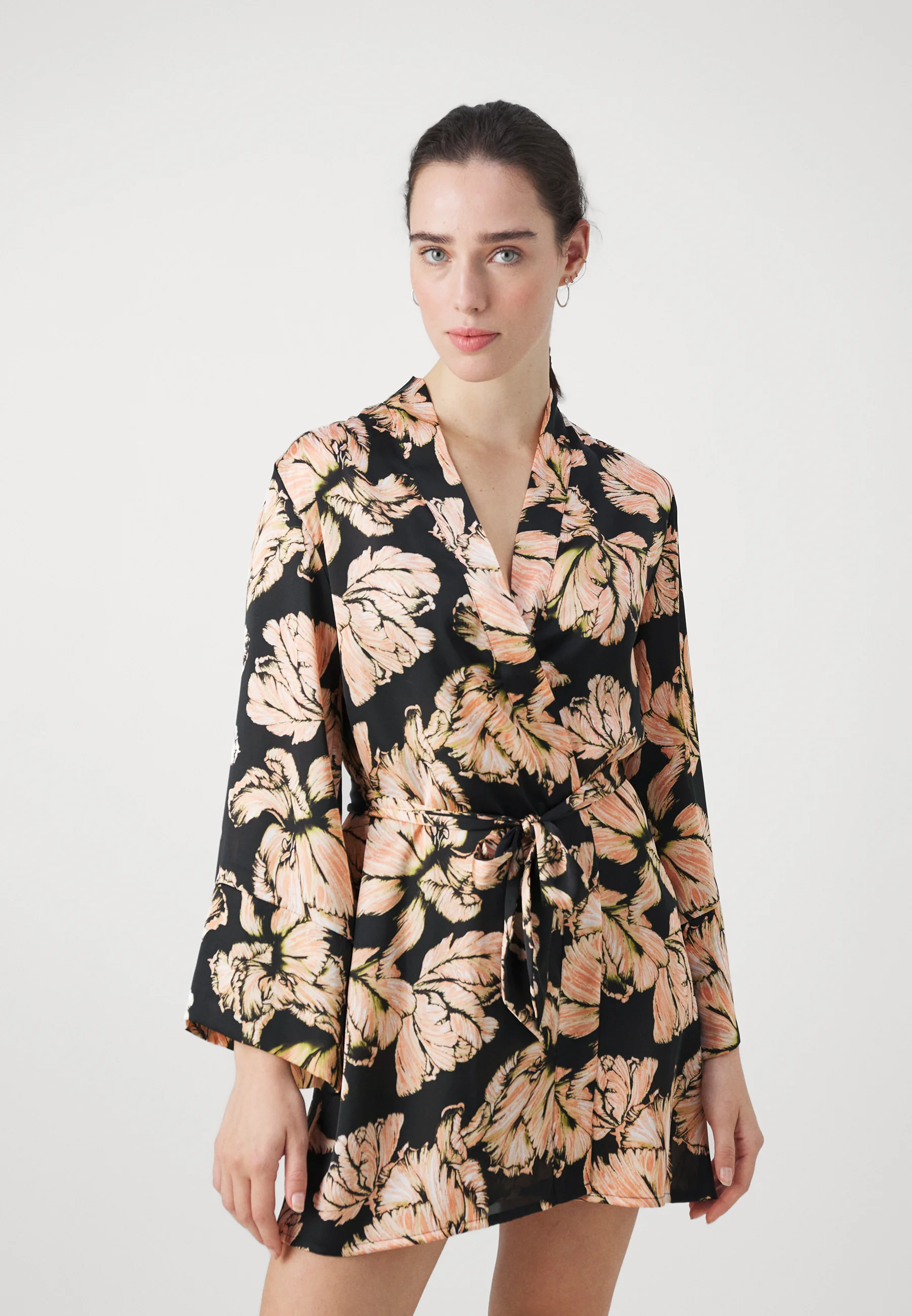 Hunkemöller KIMONO FLORAL NIGHTS - Albornoz