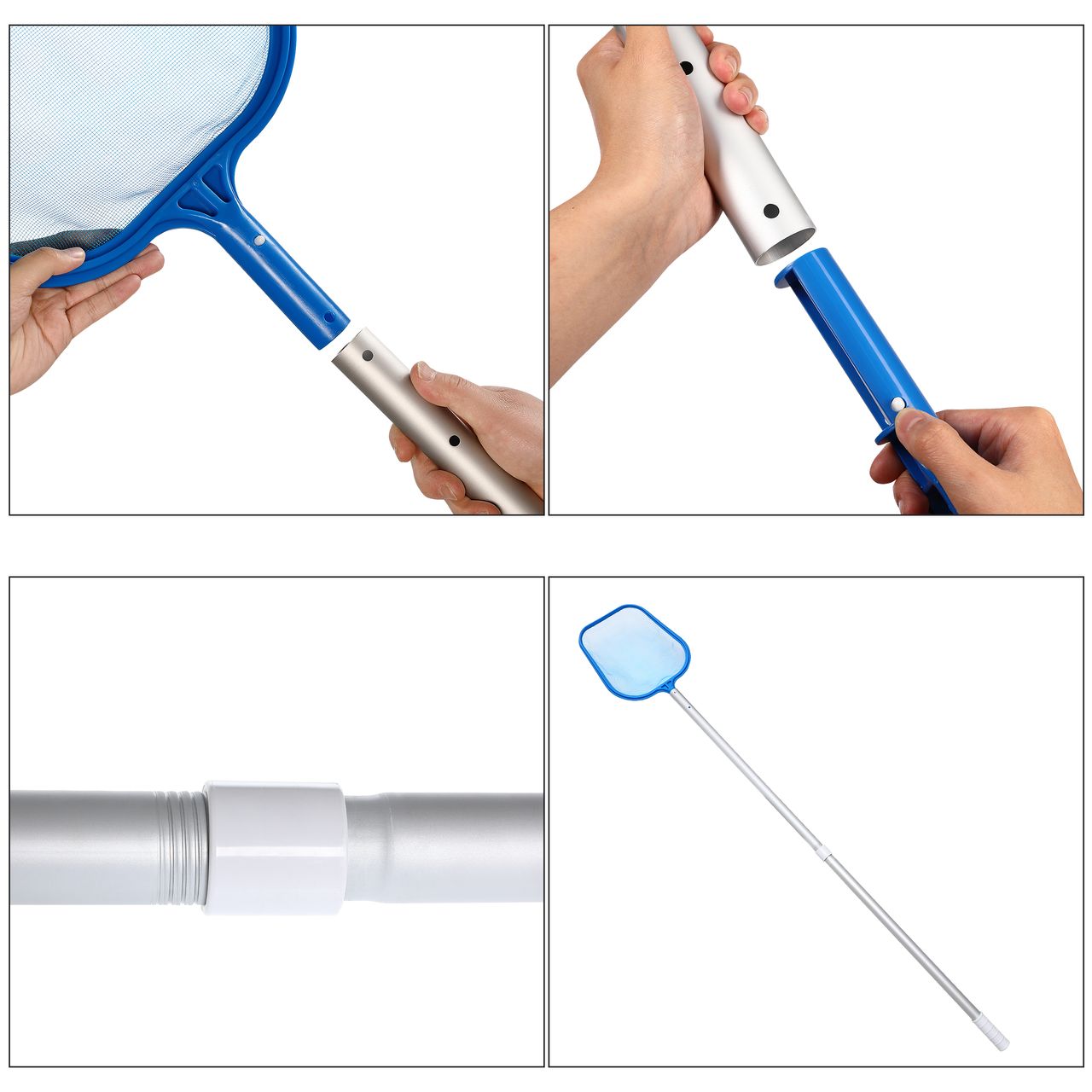 Casaria Deuba Pool Reinigungsset  8 Teilig