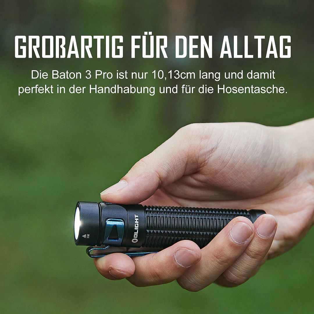 Baton 3 Pro Aufladbare Taschenlampe