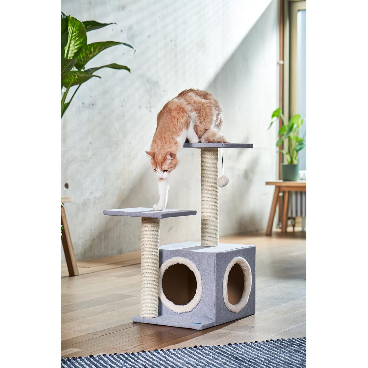 ZooRoyal Kratzbaum Ebba grau 75 cm günstig kaufen