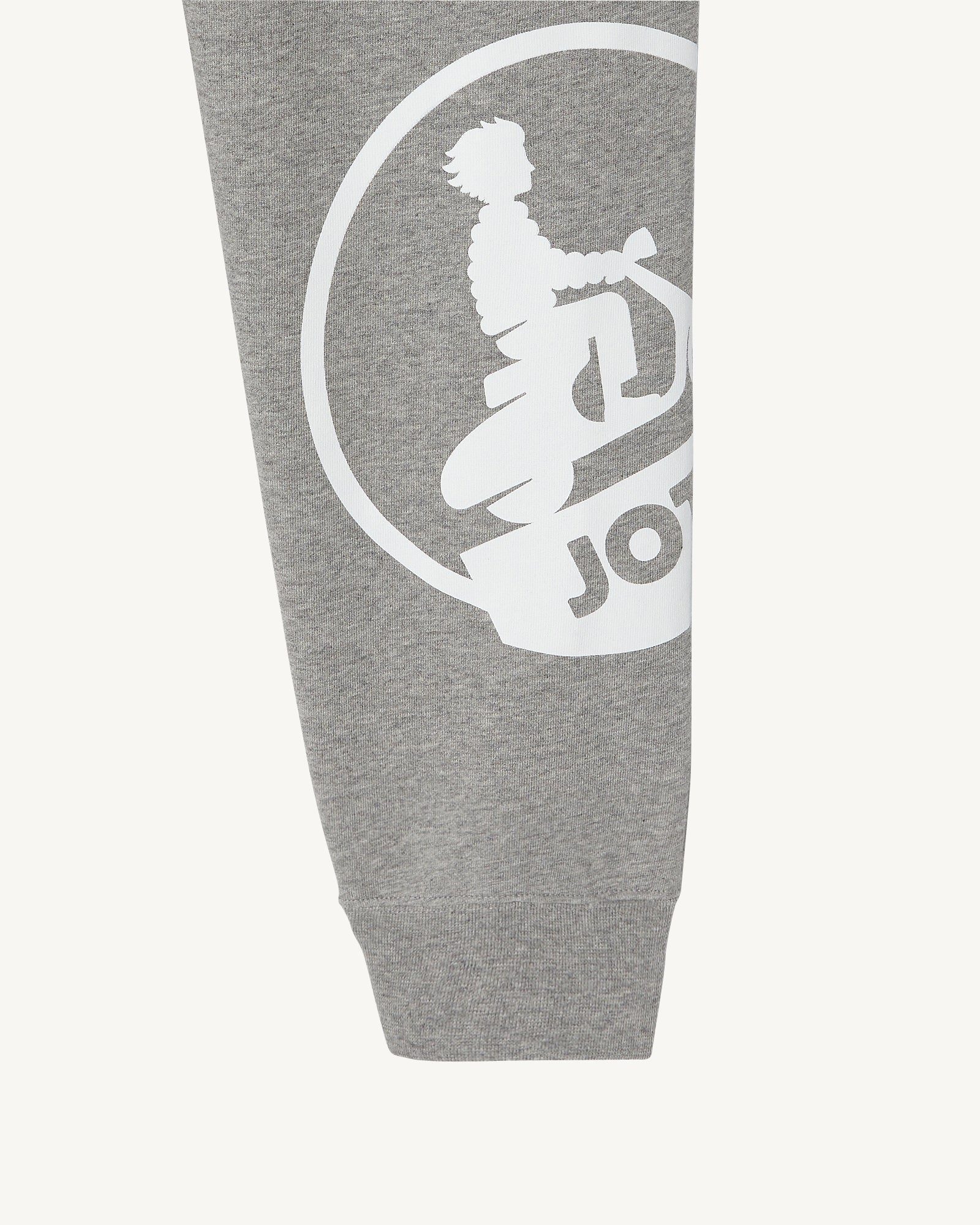 Jogpant homme en coton biologique Gris chiné Moledo