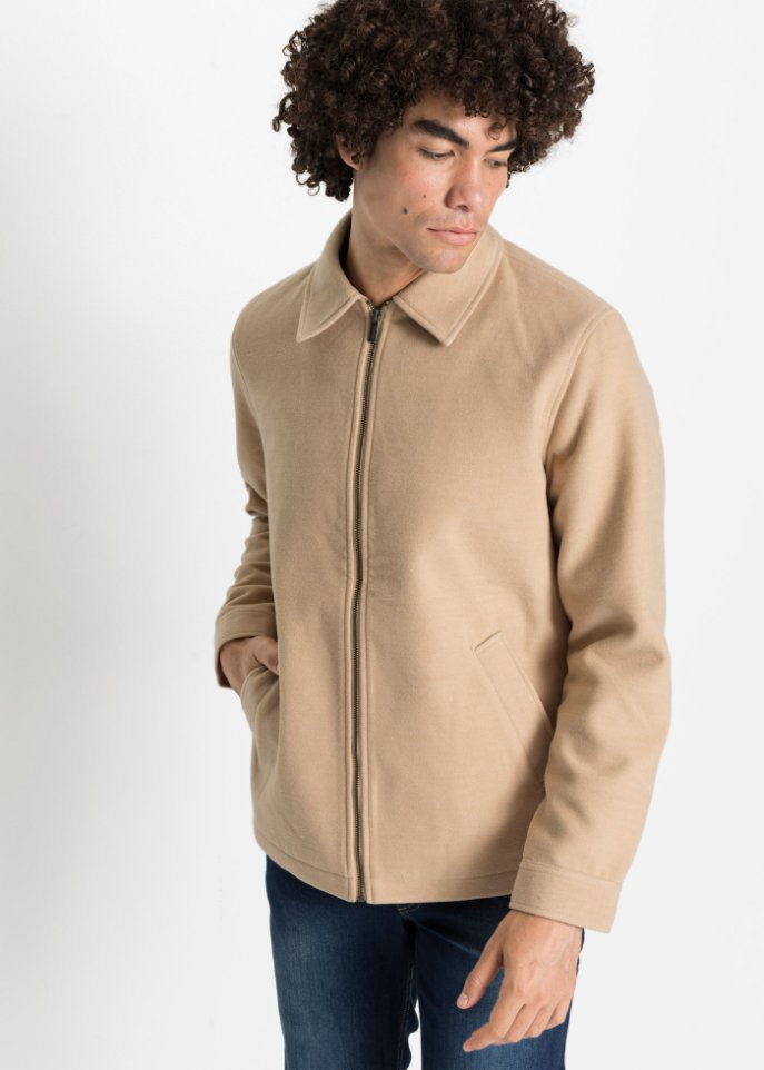 Blouson in Wolloptik