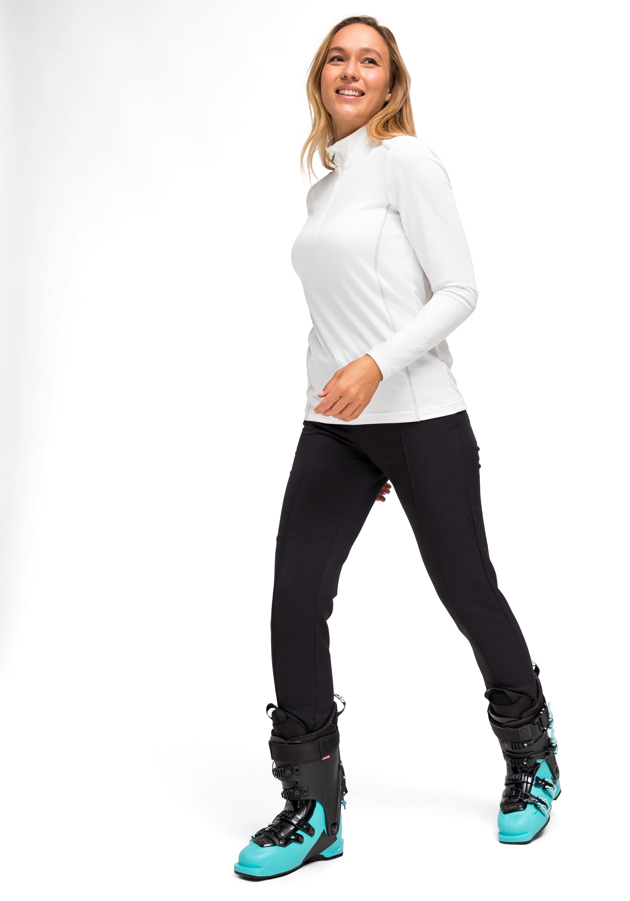 Maier Sports Skihose Sonjale Slim Fit Steghose, elastisch, femininer Schnitt