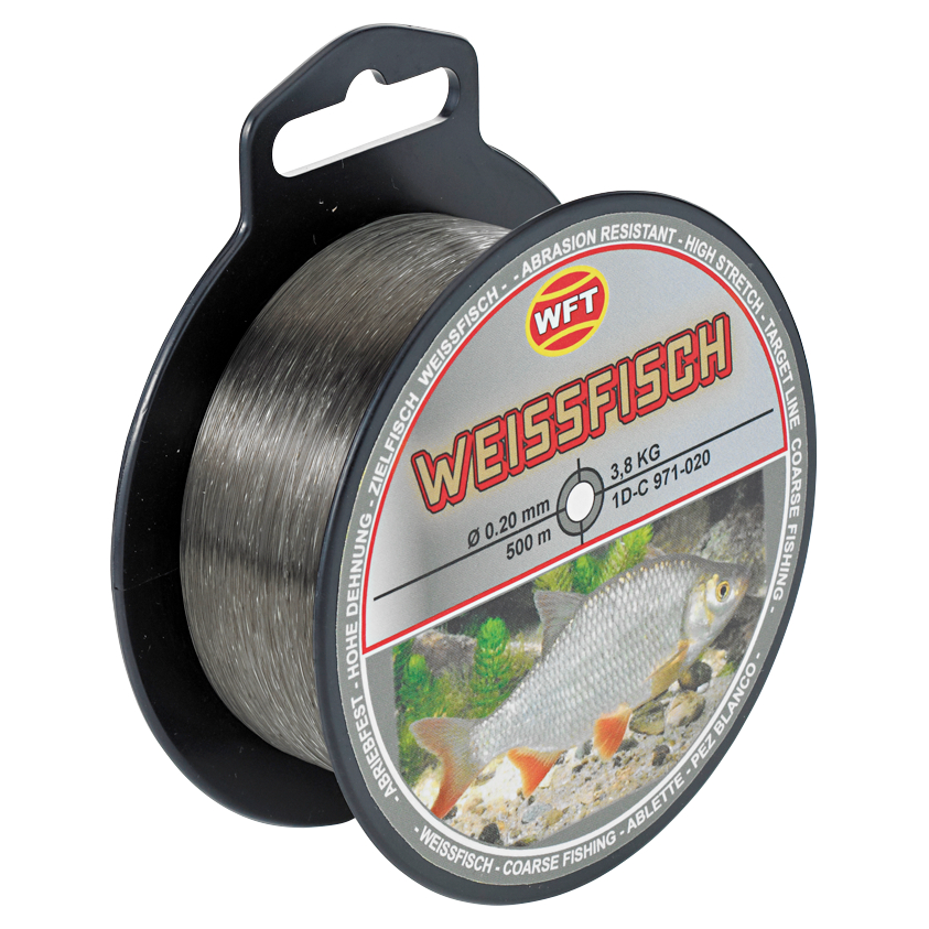 WFT Zielfischschnur Weißfisch (helloliv, 500 m)