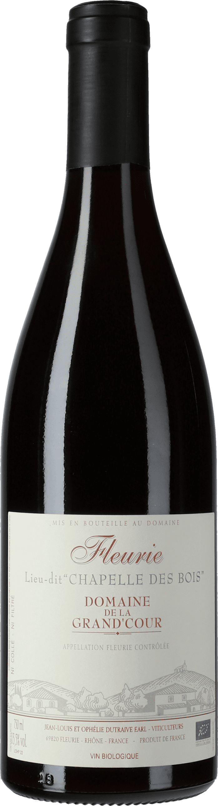 Domaine de la Grand'Cour: Beaujolais Fleurie Lieu-Dit Chapelle des Bois 2022