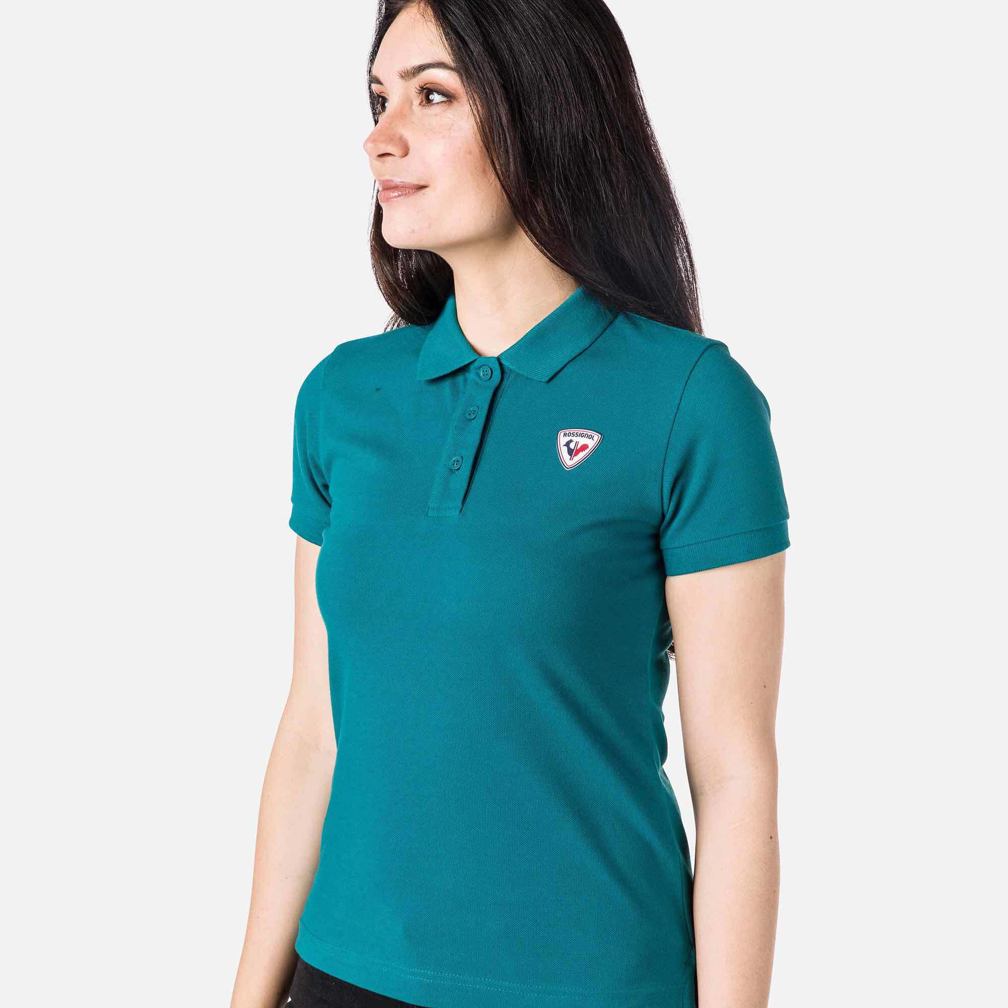 Polo Logo Femme