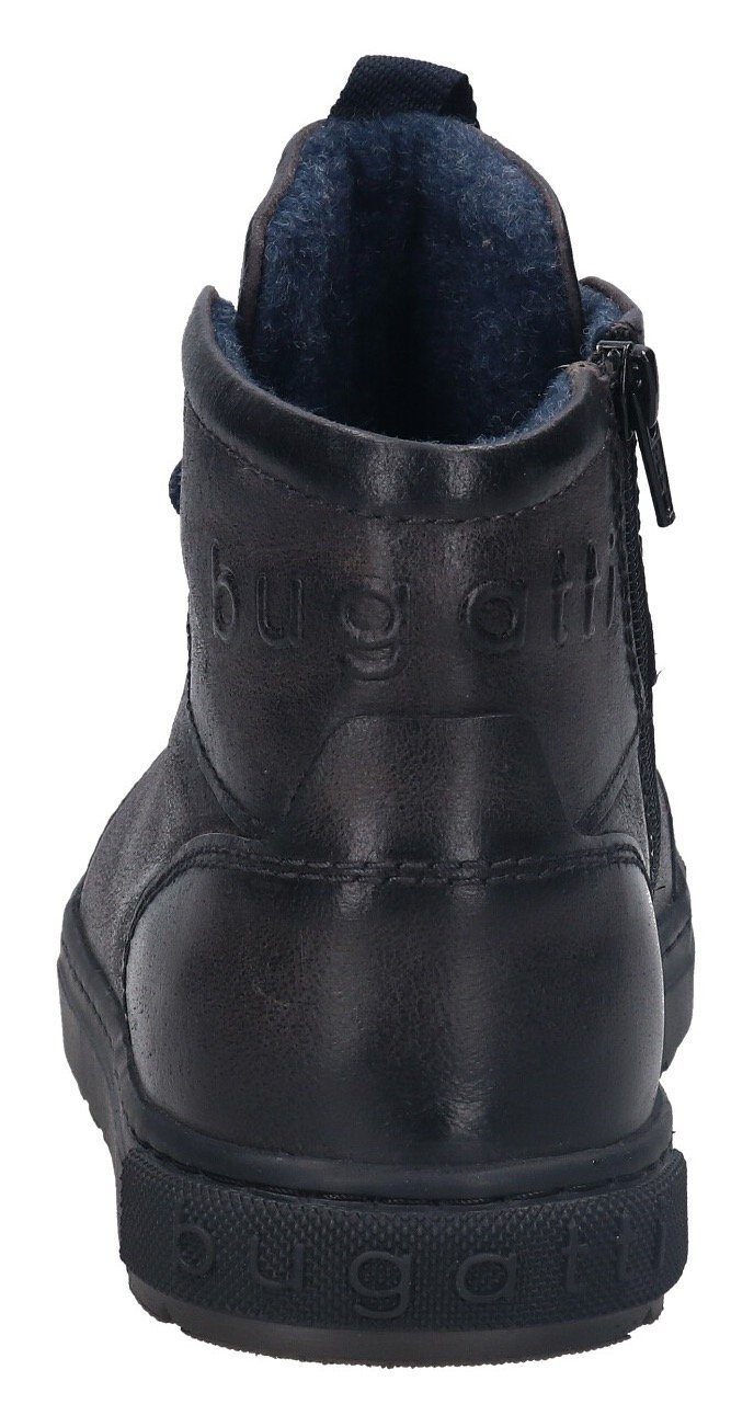 bugatti Schnürboots mit zusätzlichem Innenreißverschluss