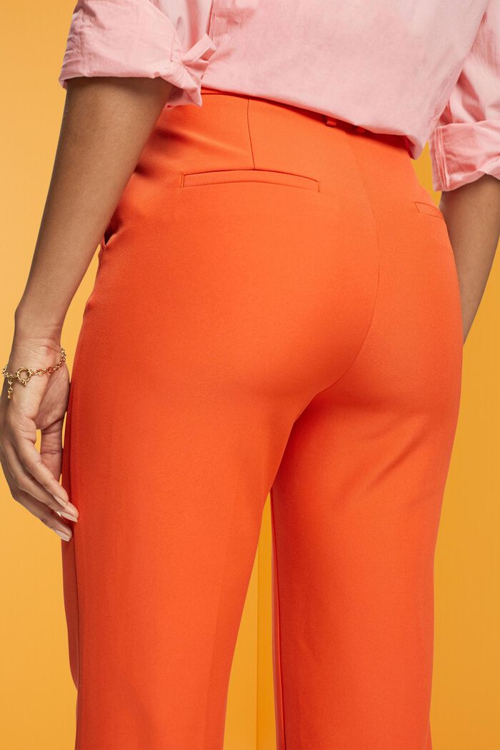 Ausgestellte Retro-Hose mit hohem Bund
