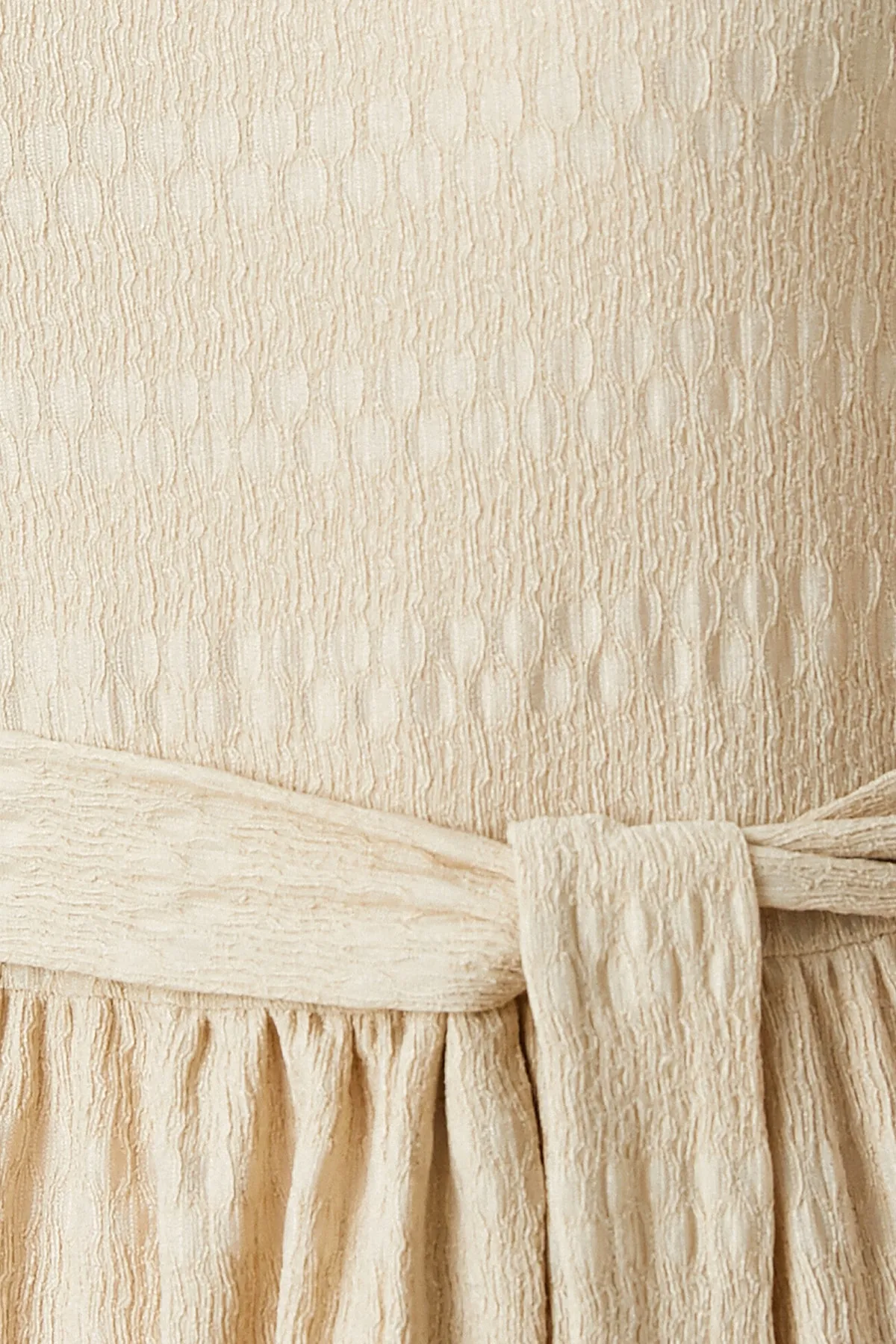 Koton  Midi-Kleid mit mehrlagigem Gürtel