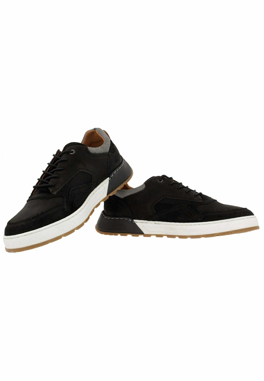 BULLBOXER Freizeit Schnürer schwarz Sneaker