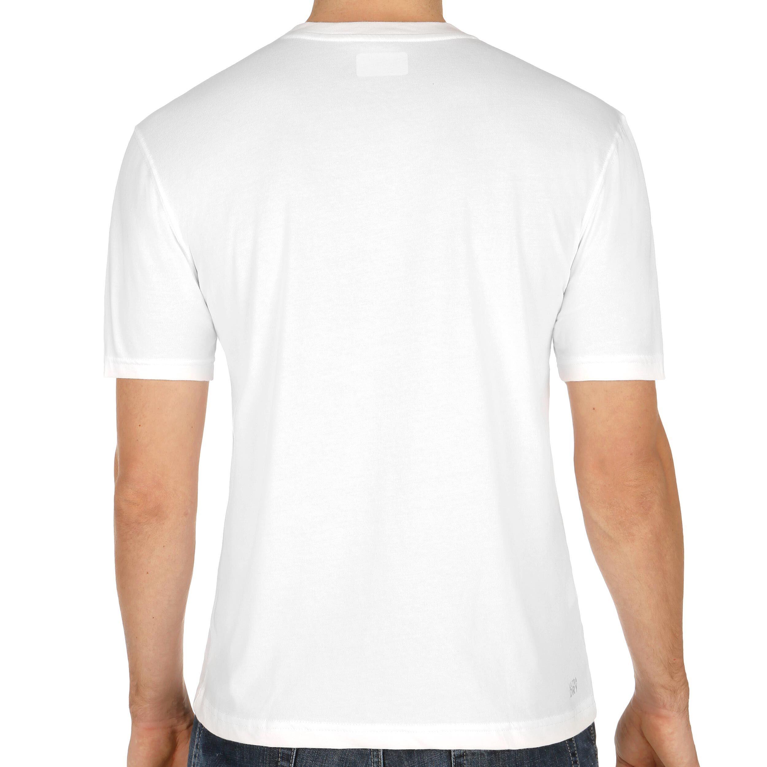 Tennis T-Shirt Herren - Weiß, Grün