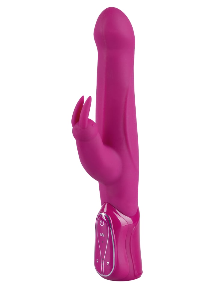 You2Toys Vibrator mit Stoßfunktion und Klitorisreizer The Hammer in rosa günstig kaufen 30,5