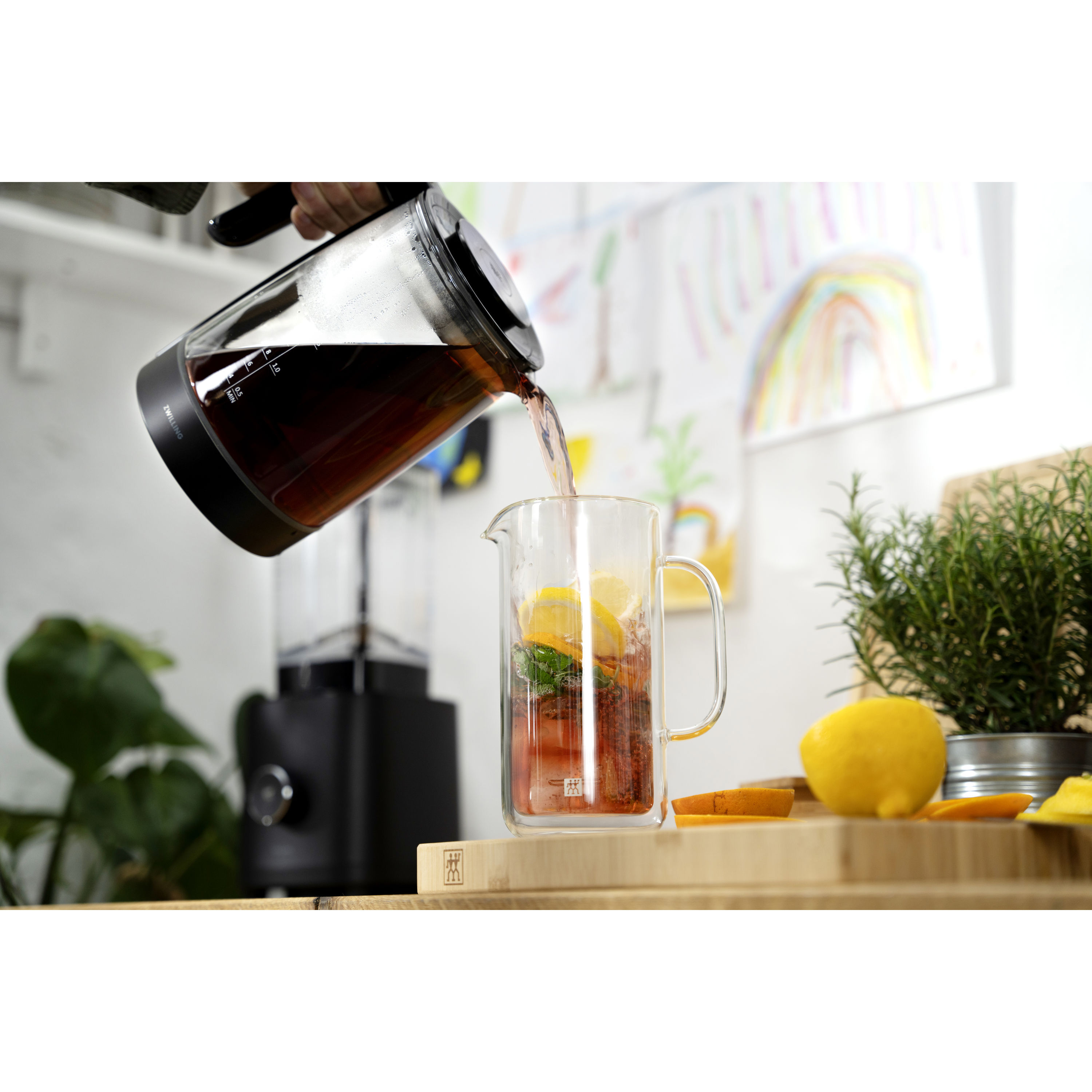 Wasserkocher, 1,7 l, Schwarz
