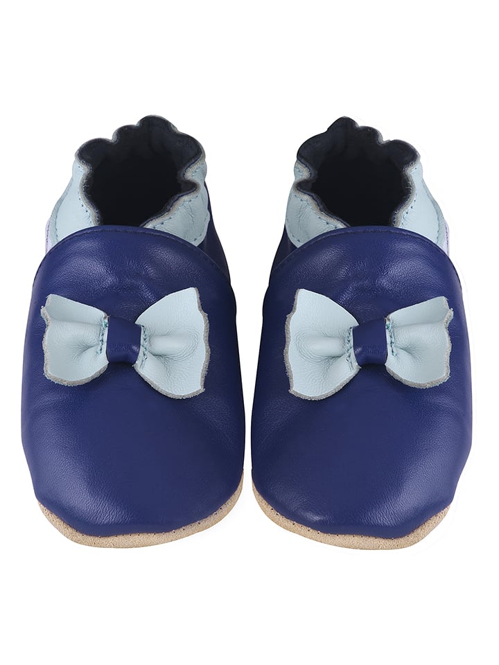 Kindsgut Leder-Krabbelschuhe 