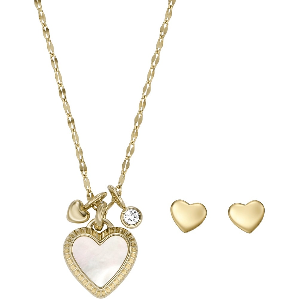 Fossil Set de bijoux Acier inoxydable Bijoux