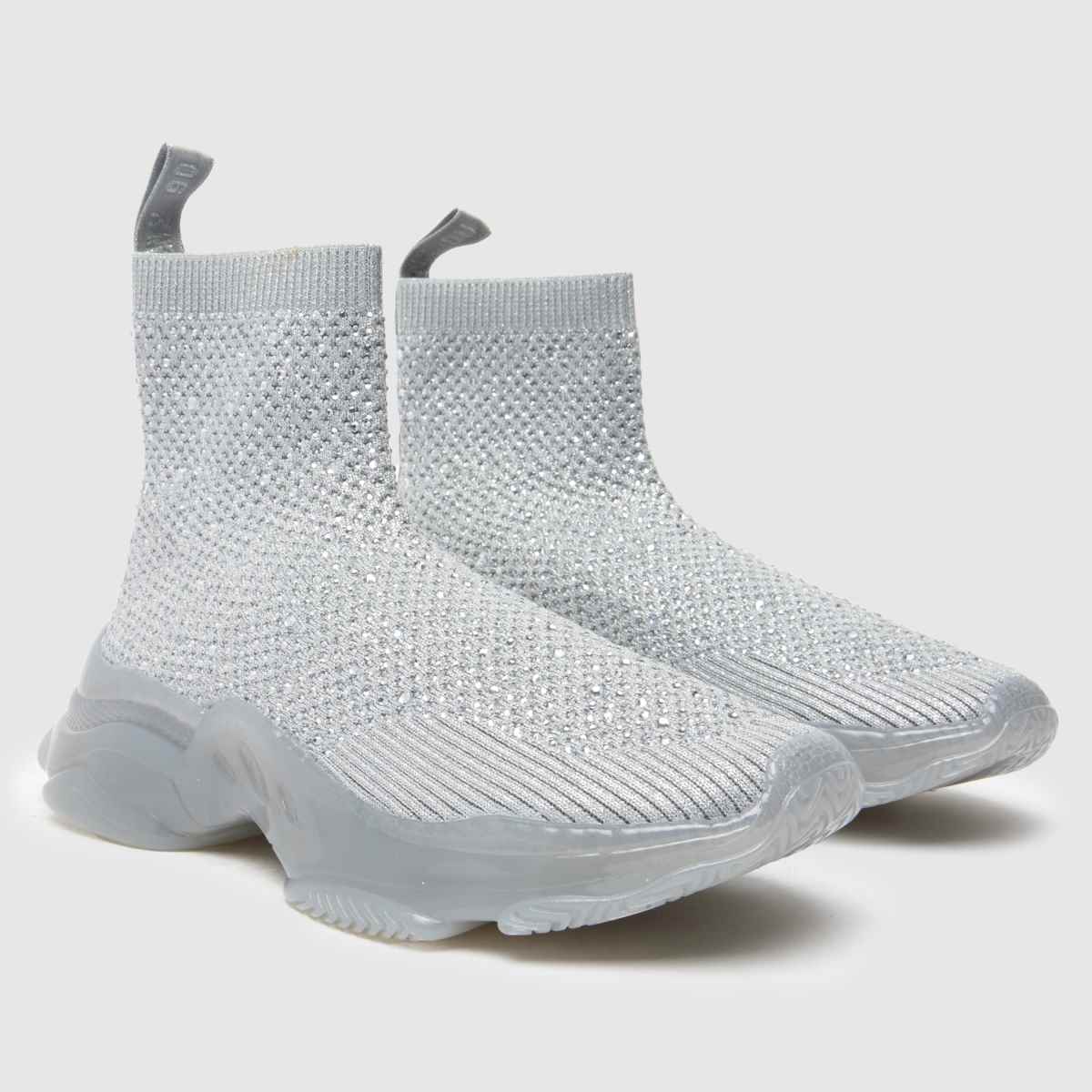 Steve Madden – Master R – Silverfärgade sockskor