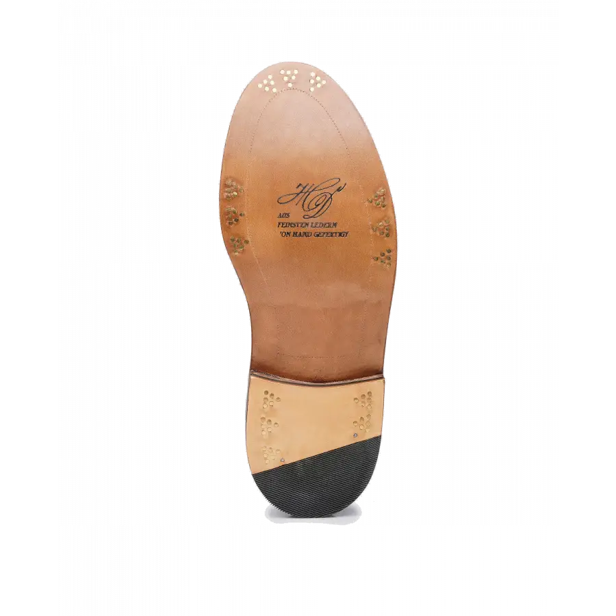 Heinrich Dinkelacker - Businessschuhe Derby BUDA FULL-BROGUE J Fettnubuk - braun
