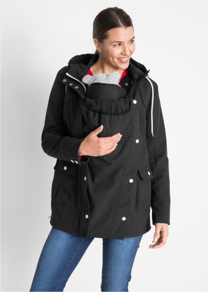 Softshell-Tragejacke / Softshell-Umstandsjacke
