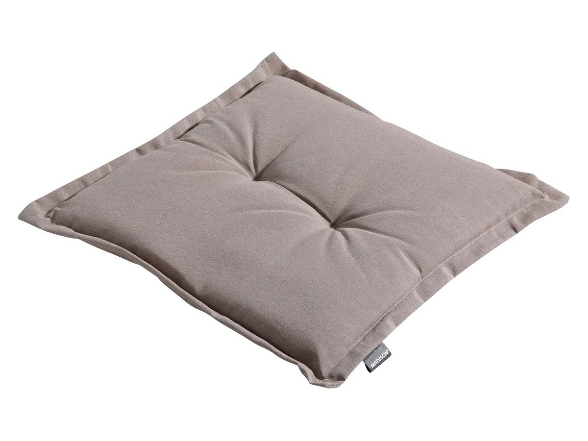 Madison Panama Taupe Hocker Kissen