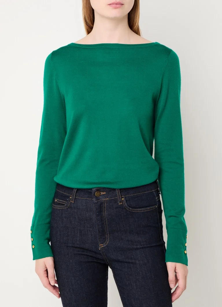 Maglione Hobbs Perla in pregiata lana merino