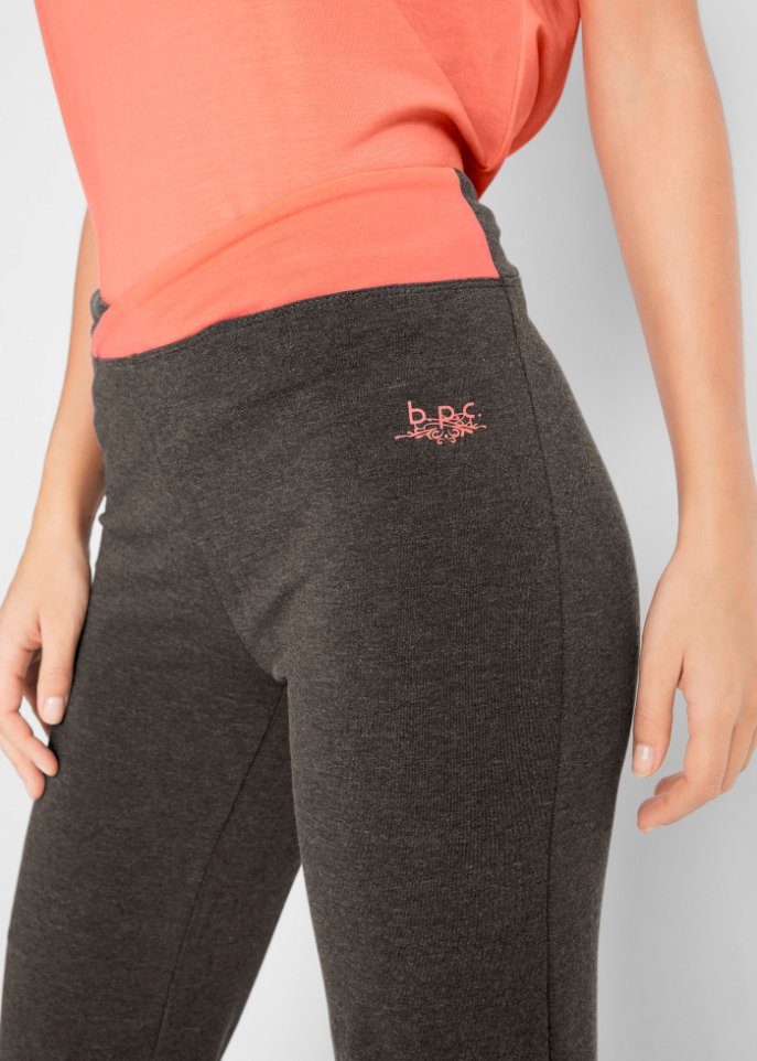 Baumwoll-Sporthose, Bootcut (2er Pack)