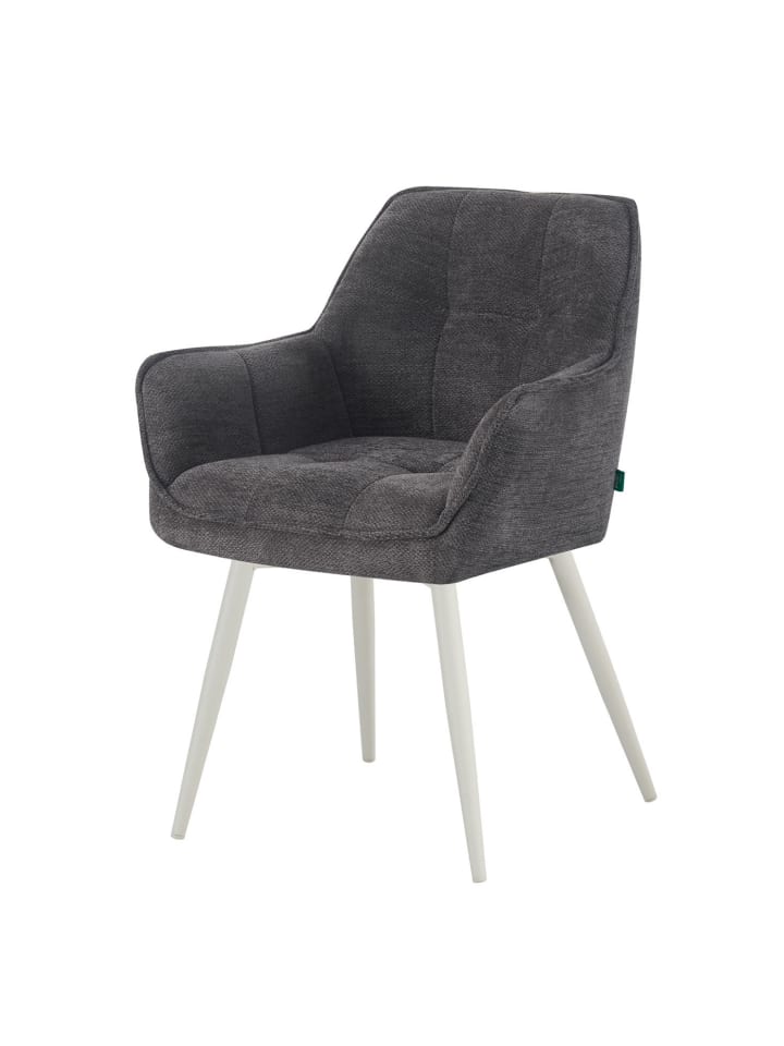 DUBI Möbel 2er-Set: Drehstuhl THOMAS-JILL in Schwarz - (B)61 x (H)82 x  (T)62 cm günstig kaufen onesize