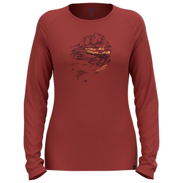 Odlo - Women's T-Shirt Norway L/S Ascent Merino 200 - Merinounterwäsche
