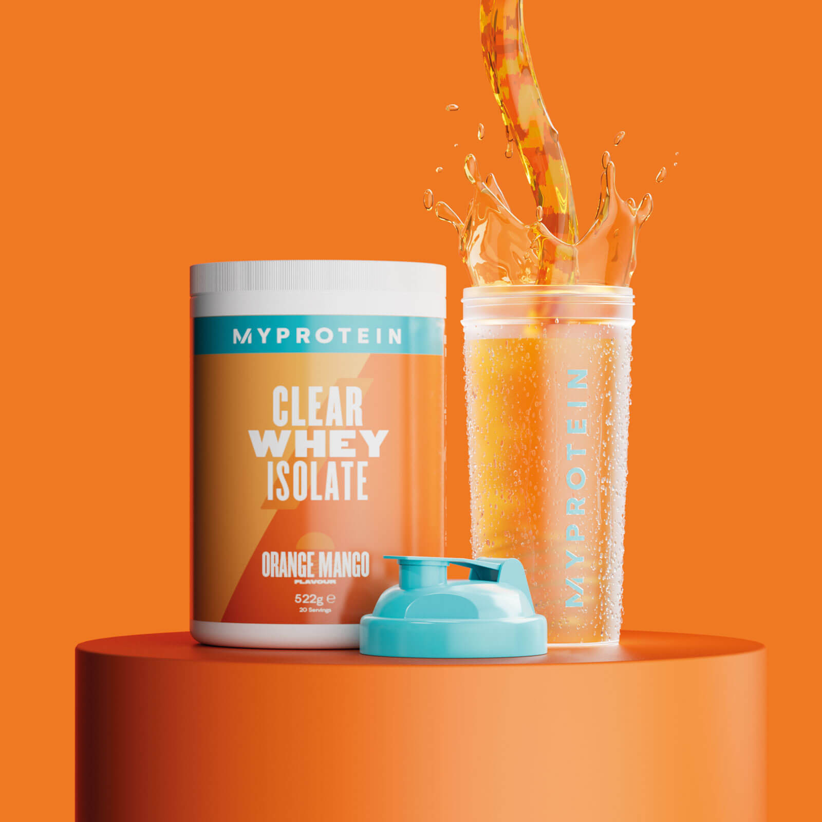 Clear Whey Isolate, Orange Mango, 20 Servings