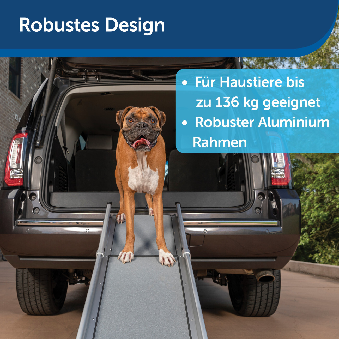 PetSafe Autozubehör PetSafe Happy Ride Teleskop-Hunderampe