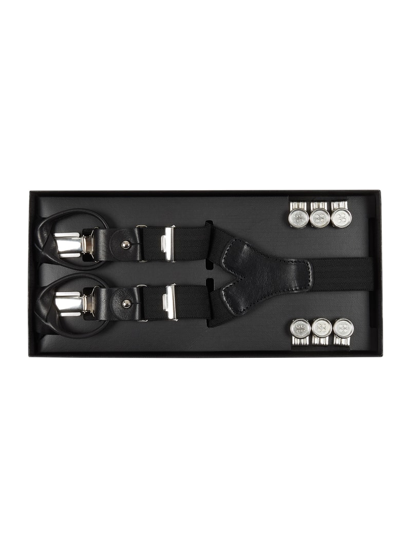 Hosenträger in Y-Form in schwarz