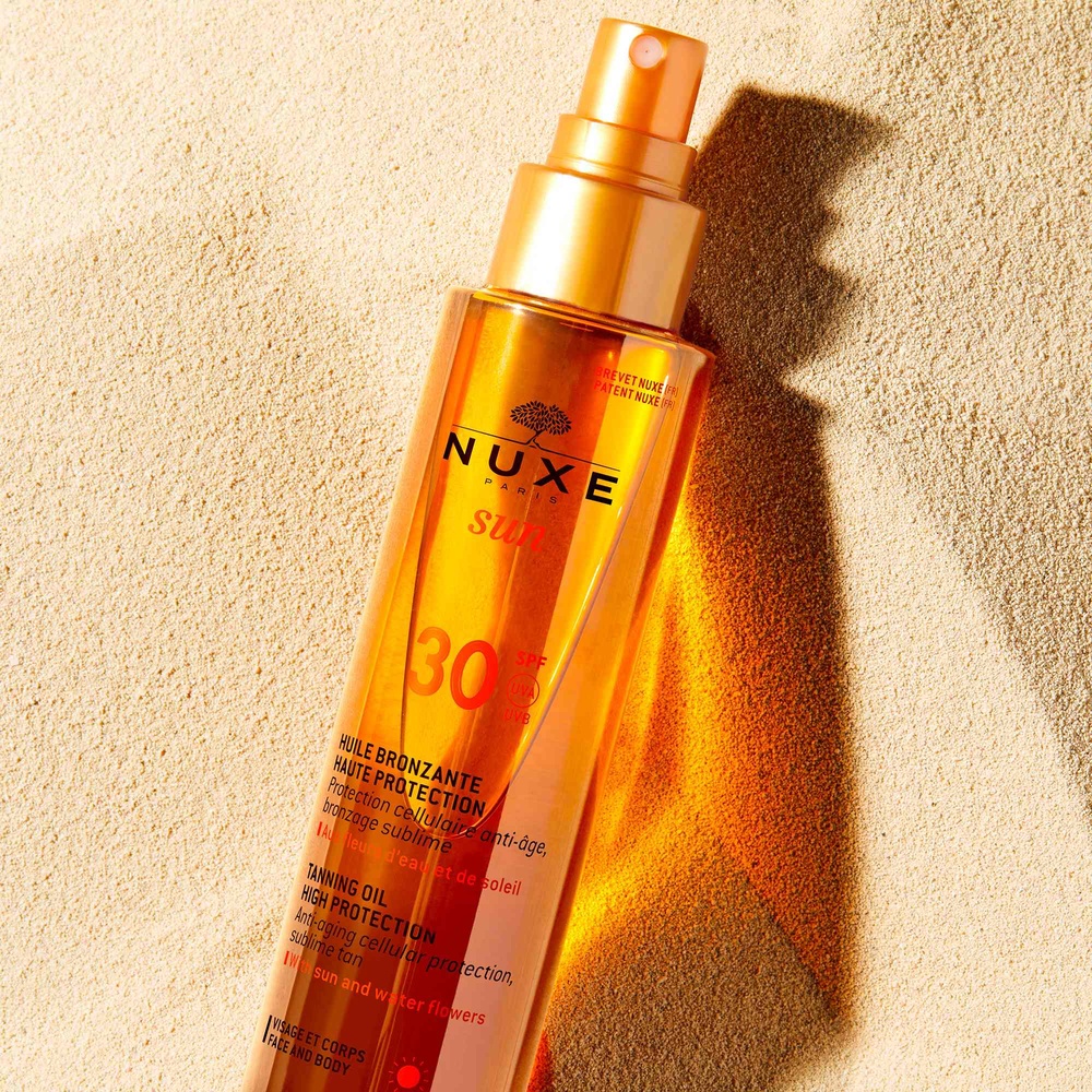Nuxe Huile Bronzante Haute Protection SPF30 Nuxe Sun