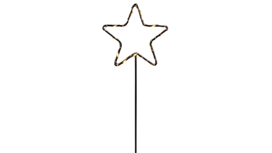 Micro LED Stabbeleuchtung schwarz/klassisch warm